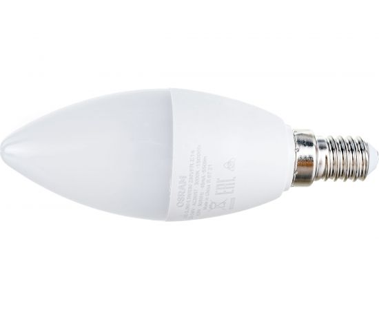 Светодиодная лампа Osram LED BASE CLASSIC B60 6,5W/830 230V E14 4058075527836 – изображение 3