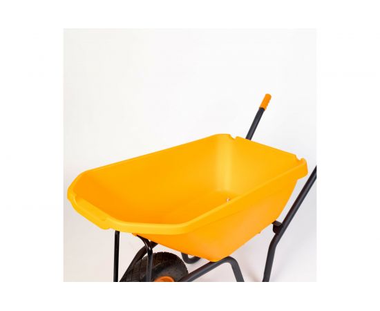 Одноколесная садово-строительная тачка ПАВЛОВСКАЯ Заря 110 л 905100 – изображение 3