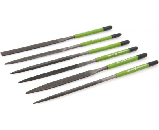 Набор надфилей Дело Техники 6 шт., Ø 4 мм, длина 160 мм. 250716 – изображение 3