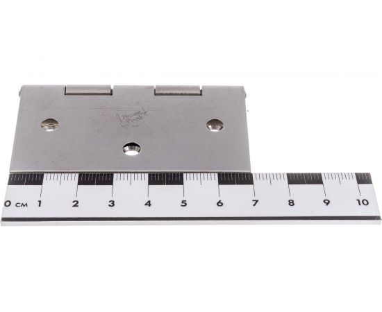 Прямая петля VORMANN 70х70х1,2 мм, нержавеющая сталь 010503070 – изображение 3