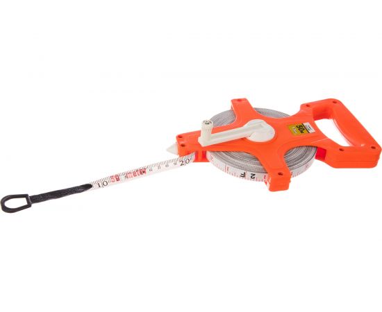 Геодезическая фибергласовая мерная лента РемоКолор 50 м, 13 мм 15-2-150 – изображение 4