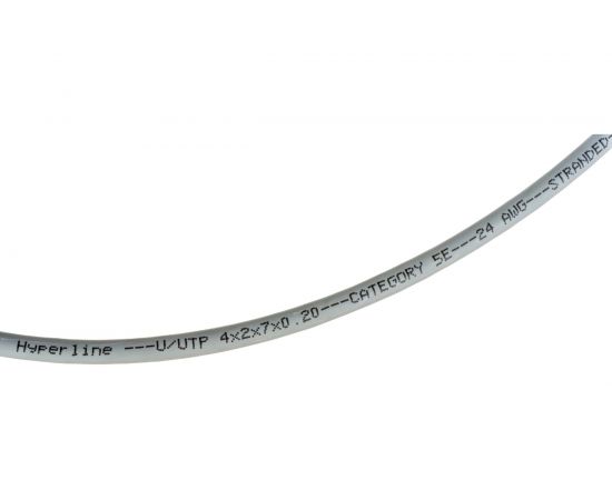 Патч-корд Hyperline PC-LPM-UTP-RJ45-RJ45-C5e-1.5M-LSZH-GY U/UTP, Cat.5e 42271 – изображение 4