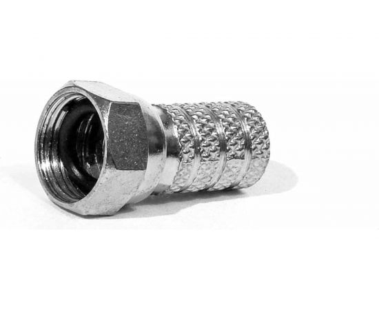 F разъём DORI RG-6 д.20 mm с защитой от влаги 100 шт 1240-2 – изображение 4