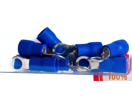 Кольцевой изолированный наконечник REXANT d 4,3 мм 1,5-2,5мм2 НКи 2.5-4 синий 10 шт 06-0418-A – изображение 4