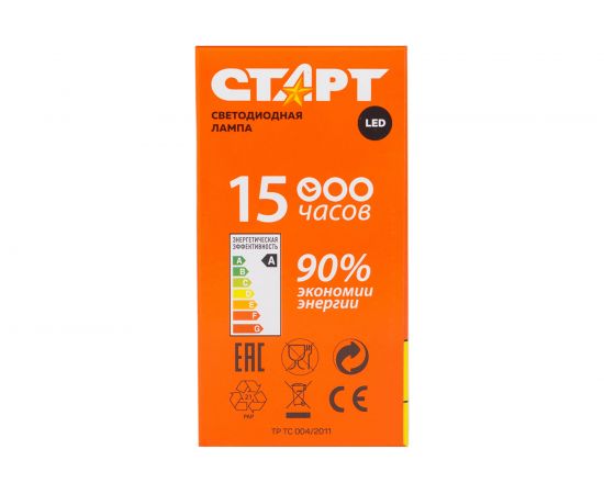 Светодиодная лампа СТАРТ в колбе лон ECO LEDGLSE27 15W 30 – изображение 5