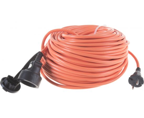 Удлинитель шнур Партнер-Электро GardenLine б/з ПВС 2х0,75 6A 50м IP 44 US101A-150OR – изображение 5