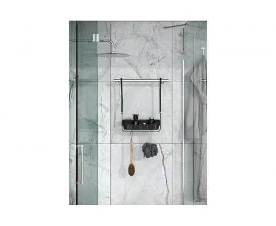 Подвесная полка для душа Raindrops 1-ая, черная W5682-1bl – изображение 6