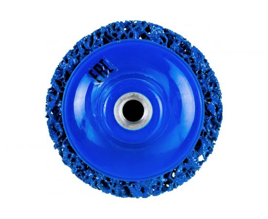 Круг для снятия ржавчины на резьбе синий (100 мм; M14) Русский Мастер РМ-90474 – изображение 6