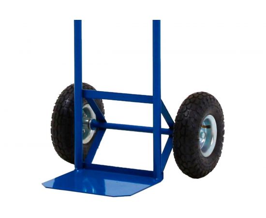 Тележка, двухколесная ручная D-250 мм Промышленник Д-150 с пневмоколесами – изображение 6