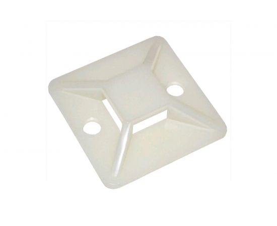 Самоклеящаяся площадка под стяжку TWT 20x20 мм, белая, 100 шт. CV-ATM20 