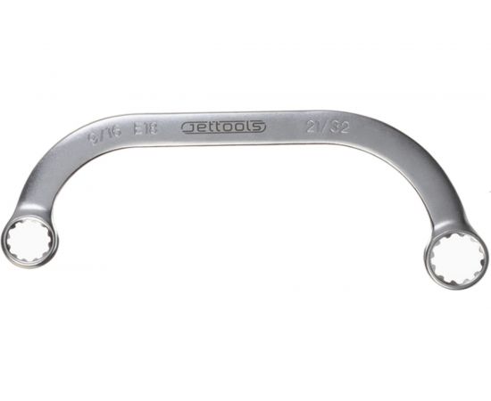 Мульти-комбинированный изогнутый ключ 15х17мм Jettools B9-4-1517 