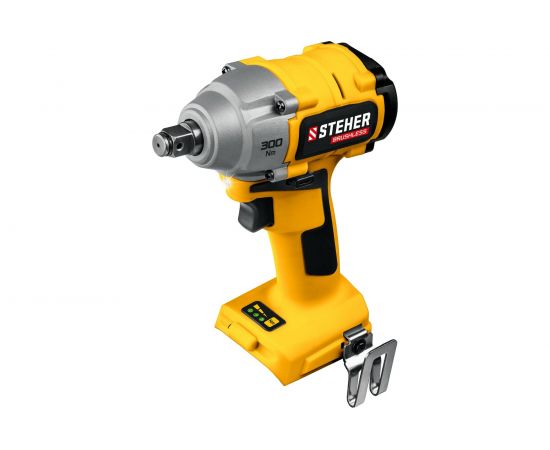 Бесщеточный гайковерт STEHER 20В, без АКБ CWB-300 