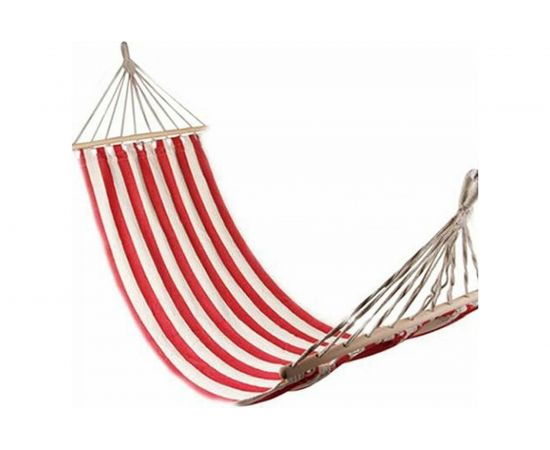 Тканевый гамак с перекладиной Garden story Полоска 2000х1300 мм WRD03 