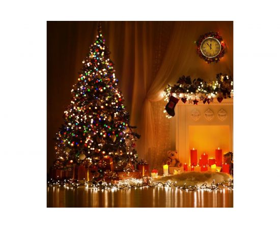 Новогодняя гирлянда Eurosvet 400-001 нить мульти a044096 