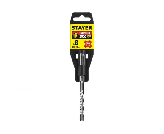 Бур STAYER Professional 6х110 мм, SDS-plus 2930-110-06_z02 