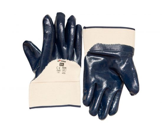 Перчатки SKRAB, х/б с нитриловым гладким покрытием, 10/XL 27665 