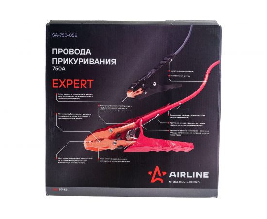 Провода прикуривания Airline EXPERT SA-750-05E 750А, 5м, 12/24В – изображение 13