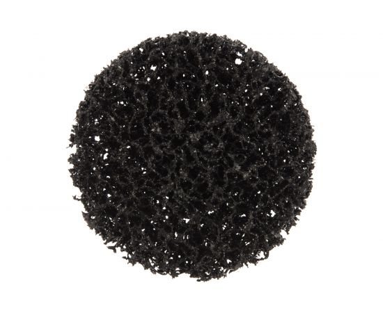 Круг для снятия ржавчины чёрный (75 мм; крепление Roloc) Русский Мастер РМ-70211 – изображение 2