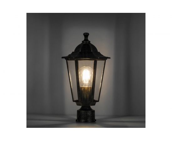 Светильник FERON НТУ-60w на трубу 60мм, Е27, IP44, черное золото 11129 – изображение 2