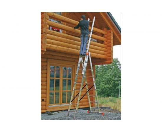 Универсальная трехсекционная лестница Krause TRIBILO 3 х 14 120960 – изображение 2