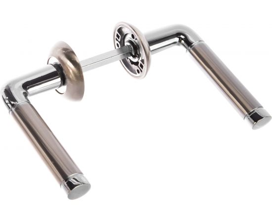 Раздельная ручка PUNTO REX TL SN/CP-3 матовый никель/хром 37047 – изображение 2