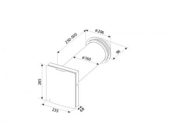 Комнатный проветриватель Blauberg Fresher 50 1000045121 – изображение 2