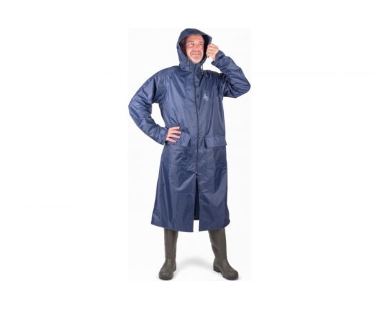 Влагозащитный плащ-дождевик БЕРТА синий, рост 182-188 800-48-50 – изображение 2