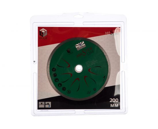 Круг алмазный 1A1R GRANITE (200x25.4 мм) по граниту Diam 000242 – изображение 3