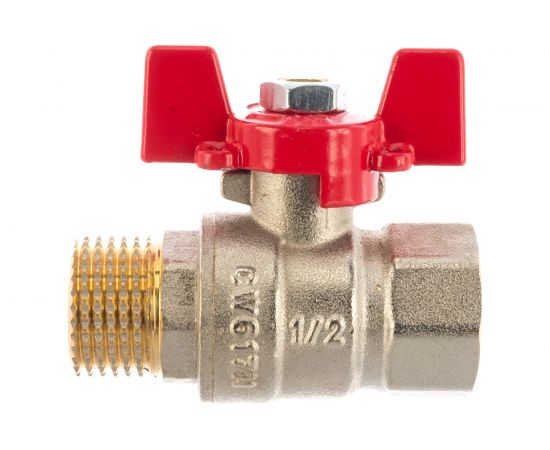 Шаровой кран ROMMER 1/2"", ВН/НР, RBV-0004-0210215, RG008UB5BCMLC4 – изображение 3