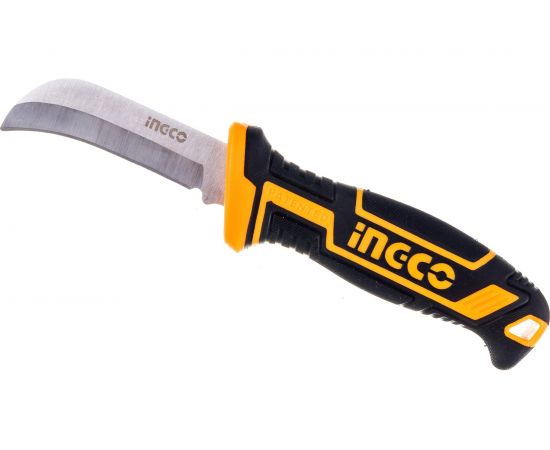 Изогнутый нож монтажника INGCO 200 мм HPK82001 – изображение 3