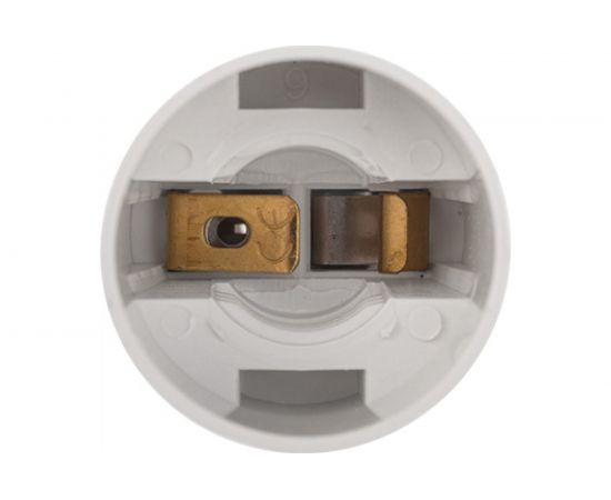 Пластиковый термостойкий подвесной патрон REXANT Е14 белый 11-8822 – изображение 3