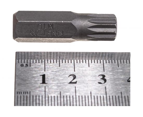 Вставка бита торцевая 10 мм, SPLINE, М10, L = 36 мм KING TONY 163610M – изображение 4