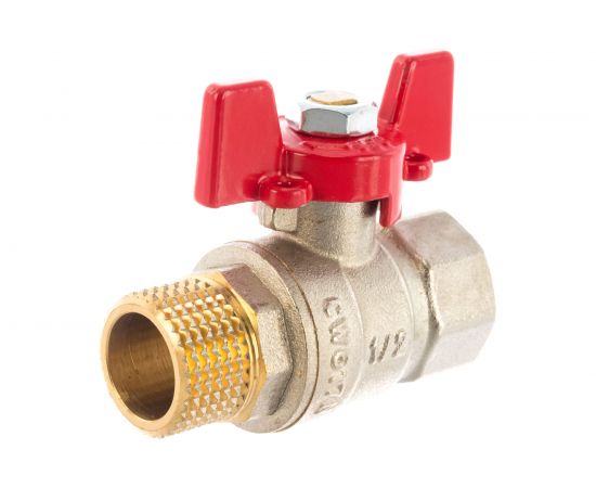 Шаровой кран ROMMER 1/2"", ВН/НР, RBV-0004-0210215, RG008UB5BCMLC4 – изображение 4