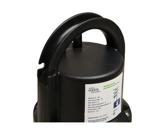 Дренажный насос для грязной воды Oasis DN 150/6 4670004376911 – изображение 4
