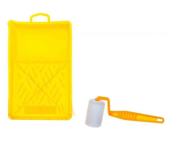 Валик STAYER ПОРОЛОН МИНИ в наборе с ванночкой, 50мм 0544-05 – изображение 5