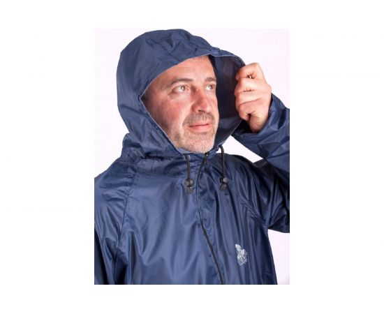 Влагозащитный плащ-дождевик БЕРТА синий, рост 182-188 800-48-50 – изображение 5