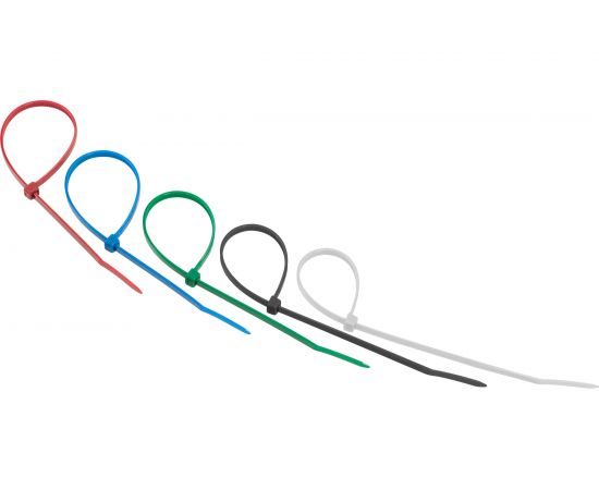 Хомут REXANT nylon 200x4.0 мм 25 шт цветные 07-0208-25 – изображение 5