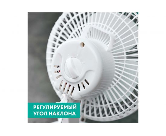 Настольный вентилятор Timberk 6"", белый T-DF601 – изображение 6