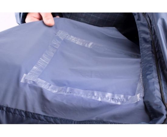 Влагозащитный плащ-дождевик БЕРТА синий, рост 182-188 800-48-50 – изображение 6