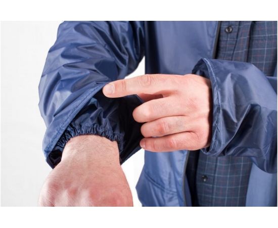 Влагозащитный плащ-дождевик БЕРТА синий, рост 182-188 800-48-50 – изображение 7