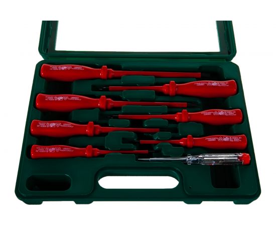 Набор диэлектрических отверток SL 0,4х2,5х85-1,2х6,5х150 и PH Jonnesway D02AP08S – изображение 7