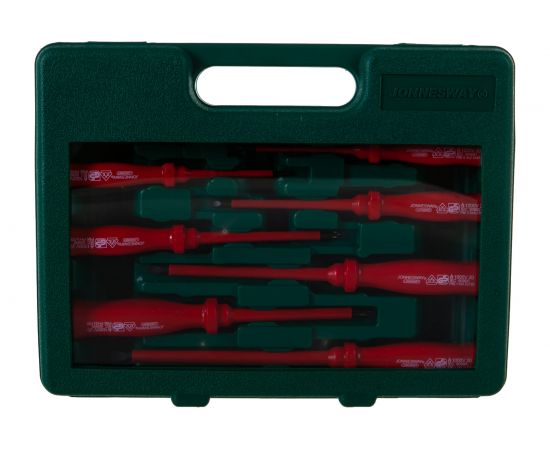 Набор диэлектрических отверток SL 0,4х2,5х85-1,2х6,5х150 и PH Jonnesway D02AP08S – изображение 8