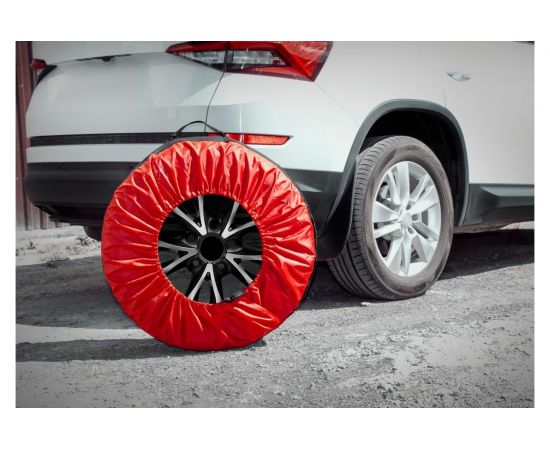 Чехлы для хранения автомобильных колес AutoFlex 4 шт., размер от 15” до 20”, цвет черный 80303 – изображение 8