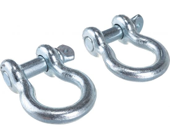 Такелажная скоба ЗУБР омегообразная, 1"" 25.4 мм, 2 шт, оцинкованная 304525-25 