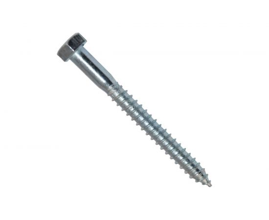 Шуруп глухарь с шестигранной головкой Метизный двор 6x80, 6 шт. 4607173901194 