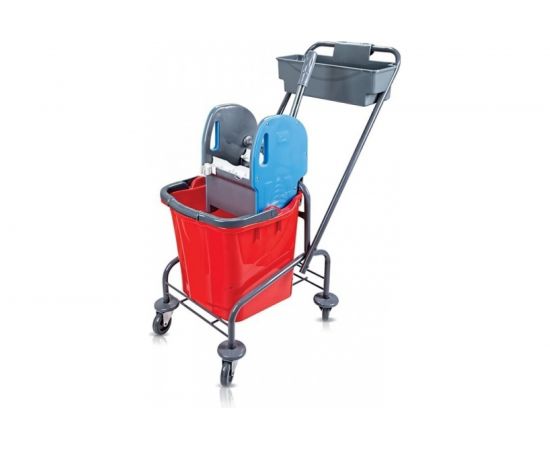 Одноведерная уборочная тележка Uctem-Plas 1х2 TK722 