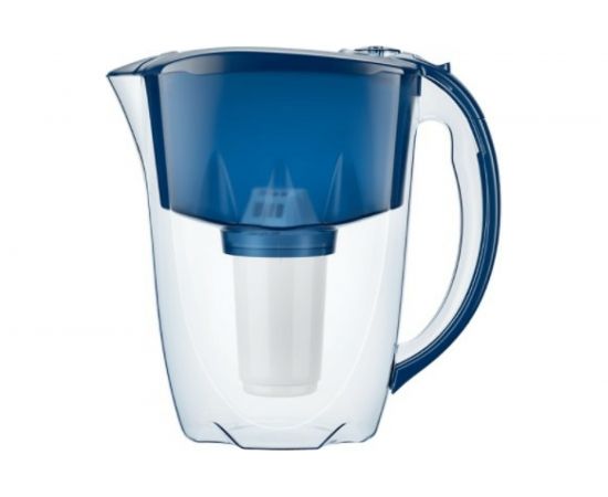 Водоочиститель кувшин Аквафор Престиж А5 модель Р80А5SM синий кобальт 