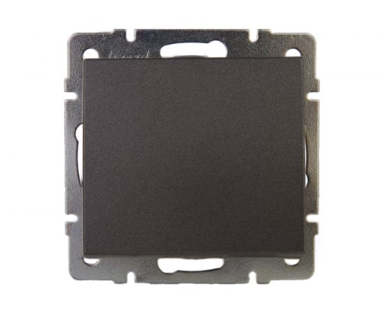 Выключатель Lezard, RAIN, черный графит, матовый, 703-4188-100 