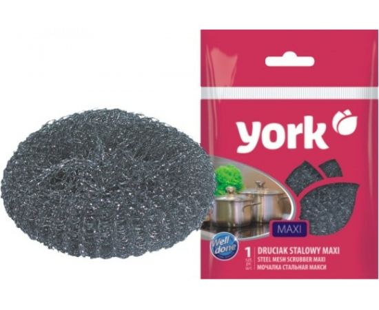 Губка YORK МАКСИ из нержавеющей стали 003020 