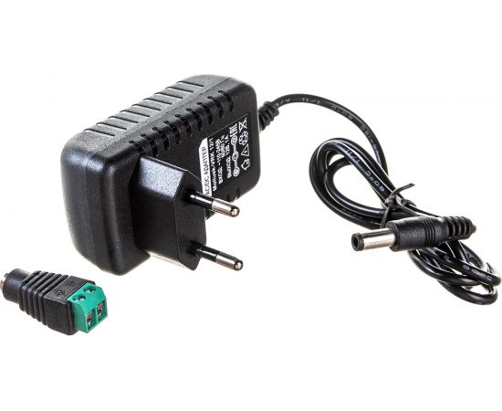 Источник питания Бастион Mollusk-VRK 12/1 12В, 1А, сетевой диапазон 110-245В встроенная вилка 8830 